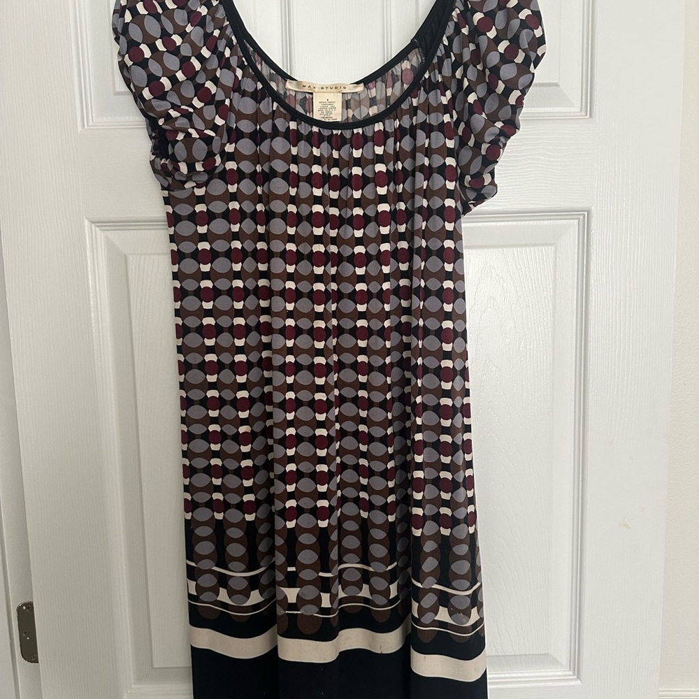 Stylish Geometric Patterned Dress